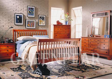 欧式新古典风格卧室成品实木家具