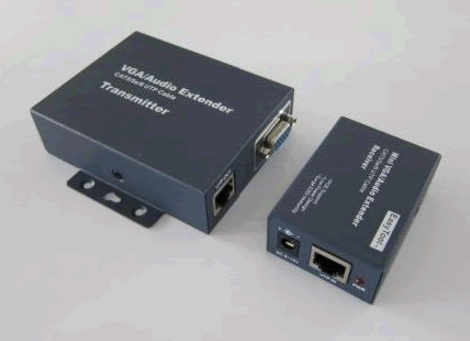 防雷型VGA转网线/高清广电设备/1080高清VGA音频延长器 支持3D