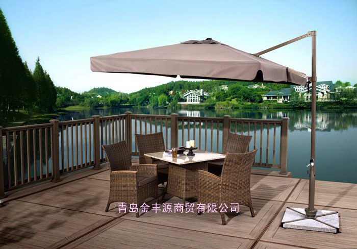 户外家具，桌椅，遮阳伞