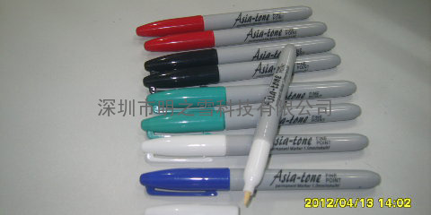 亚通白色记号笔|亚通白色油性笔|耐酸碱记号笔