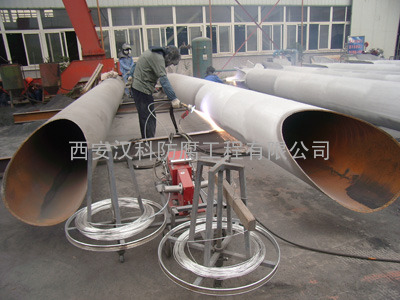 陕西安康热喷锌热喷铝技术在钢结构长效防腐中的应用