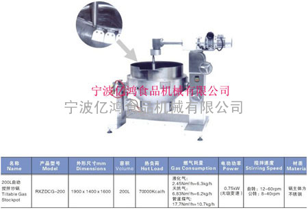 燃气炒锅 炒锅 搅拌锅