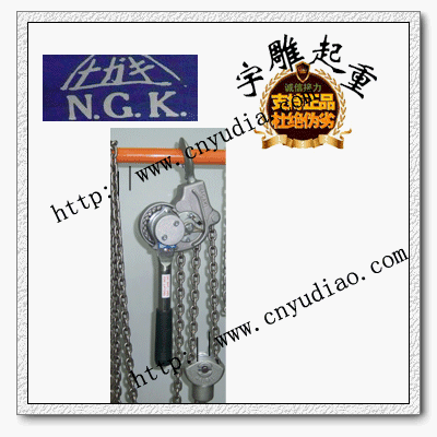 轻型环链手扳葫芦日本NGK铝合金手扳葫芦最新价格