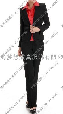 韩版女式小西装 职业装西服 职业服装工作服定做