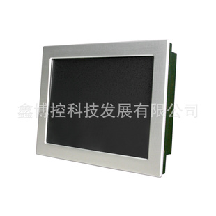 10.4寸工业级嵌入式平板电脑，可定制OEM一体机，银色拉丝面板