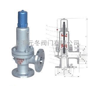 A41Y弹簧微启式安全阀、A41H弹簧铸钢安全阀