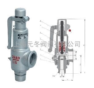 A27W弹簧微启式安全阀、A27H弹簧铸钢安全阀