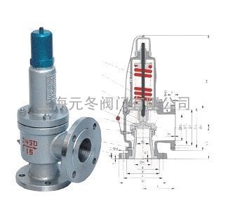 WA42Y波纹管弹簧全启式安全阀、不锈钢波纹管弹簧安全阀