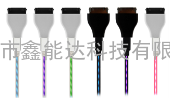  MICRO USB+苹果转接头充电追光线