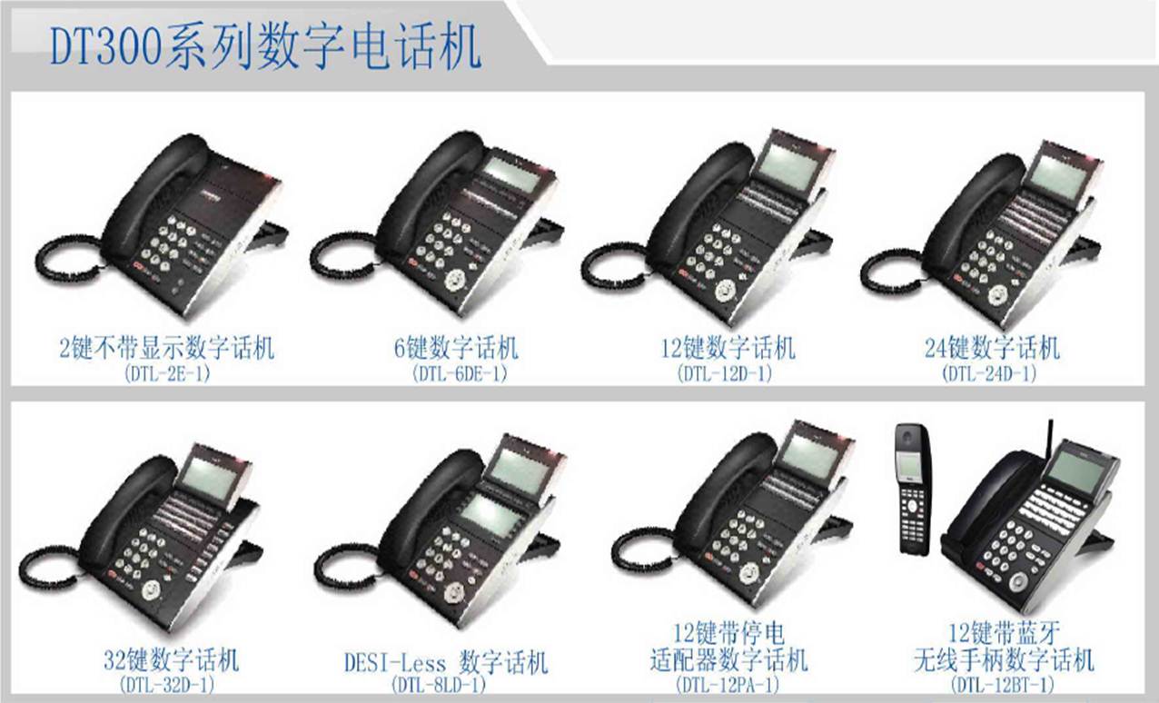 nec程控交换机专用数字话机-6键/12键/24键/32键-山东青岛NEC专营