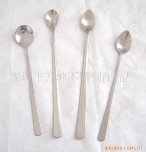 供应不锈钢冰勺|调酒勺|不锈钢餐具|勺|spoon