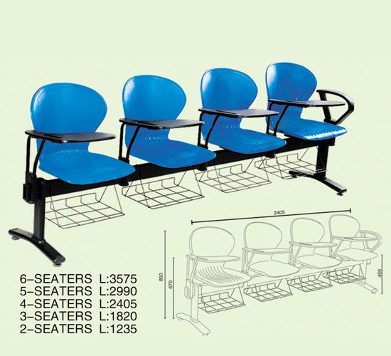 塑钢公共排椅， 公共排椅加工定做， 广东公共排椅厂家
