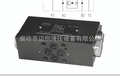 德国雅歌辉托斯TV2-042/M二通压力补偿器叠加式