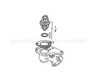 依维柯IVECO纯正零配件-节温器