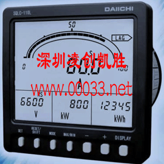 日本DAIICHI进口液晶式电子超级多功能电力仪表、智能电网仪表、电力多功能仪表SQLC-110/1