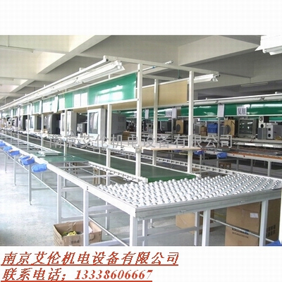 南京皮带流水线，插件线，链板线，斜坡线，180°皮带机，设备厂家，是由南京艾伦科技提供