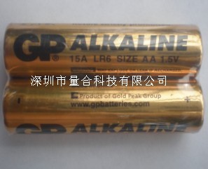 代理超霸电池GP15ALR6AA5号碱性电池英文工业装