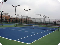 深圳搏奥让你看到专业丙烯酸网球场及丙烯酸篮球场建设