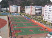 独具一格的广州搏奥篮球场设计跟建造让你眼前一亮！