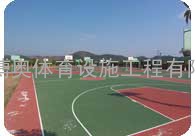 广州搏奥公司独具一格的篮球场设计跟建造