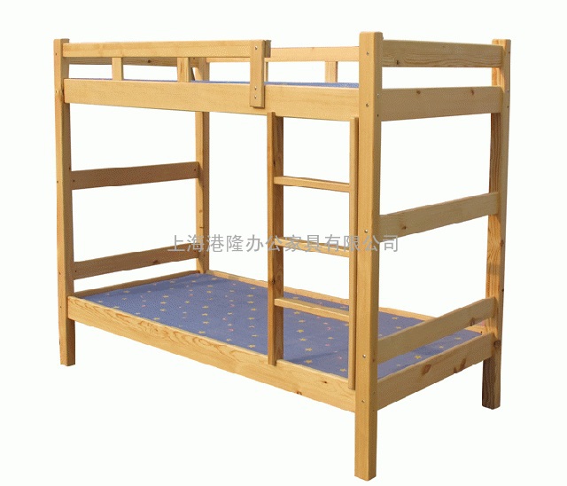 实木学生床 实木双层床 牢固美观 价格优惠