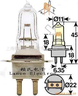 供应欧司朗卤素灯泡 6V20W HLX64251