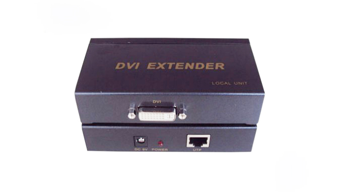 DVI网线延长器/DVI放大器