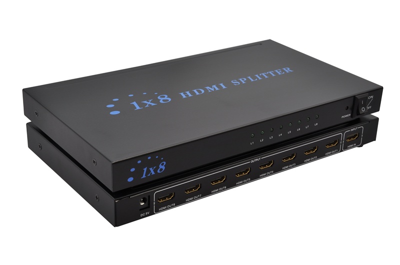 HDMI分配器厂家｜一分八HDMI分配器