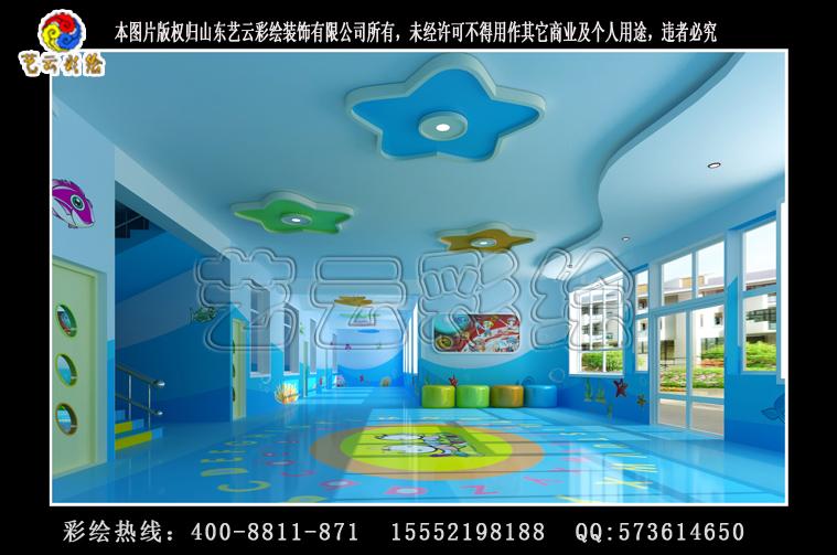 承接南阳邓州市幼儿园墙体彩绘宣传　幼儿园墙体彩绘喷画