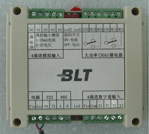 基于wifi/串口/485/时间继电器控制,模拟/数字采集工业modbus控制PLC