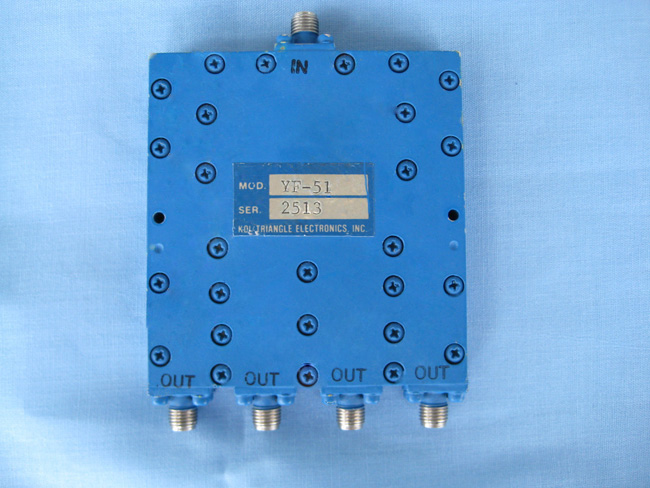 KDI,YF-51,4-Way,0.5-2GHz,SMA DIVIDER功分器