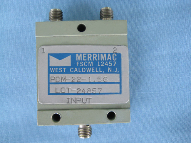 MERRIMAC,PDM-22-1.5G,2-Way,1-2GHz, DIVIDER功分器