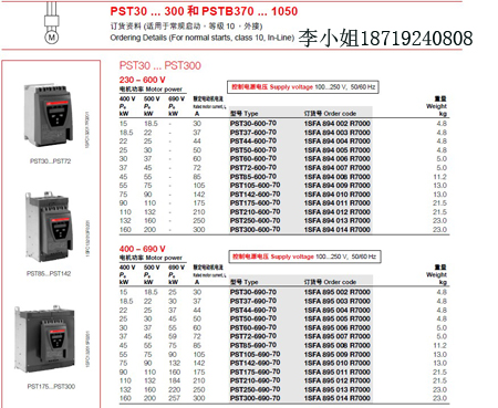 ABB  PSR105-600-70 大量现贷