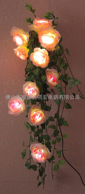 LED花艺挂壁灯