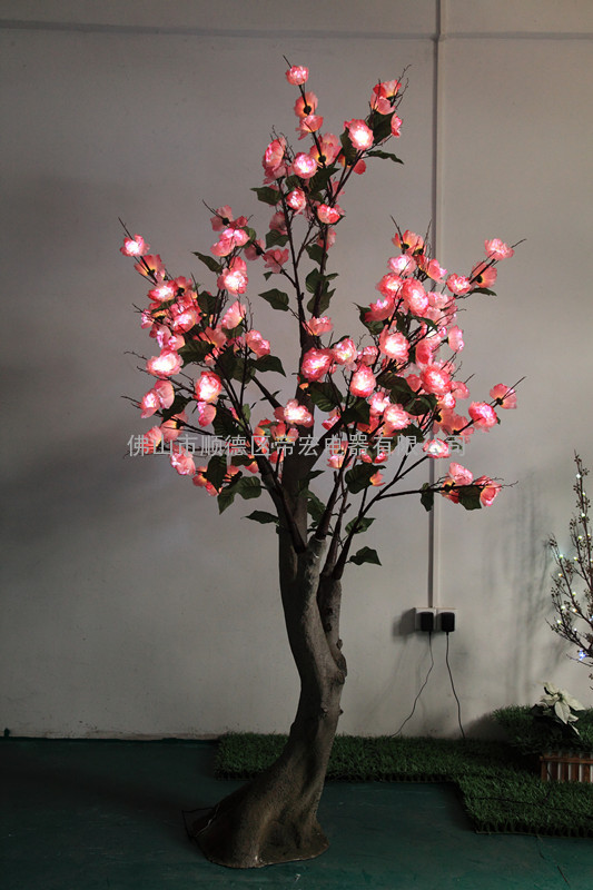 LED仿真牡丹花树