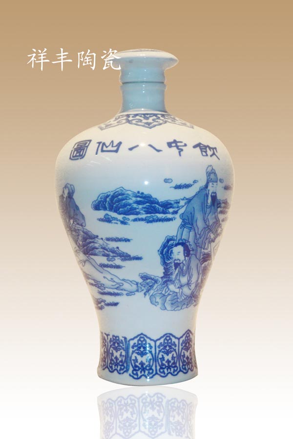 酒瓶-陶瓷酒瓶 景德镇陶瓷酒瓶 陶瓷酒瓶生产厂家