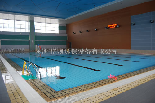 恒温泳池水循环处理设备，恒温游泳馆水循环净化设备