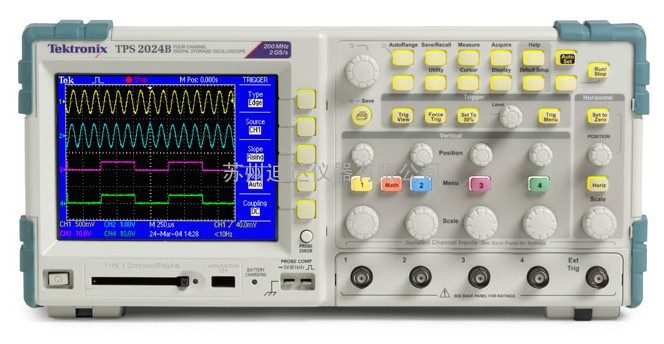TPS2024B二手武汉苏州北京常州200兆TEK隔离通道示波器