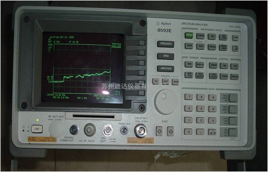 8593E二手苏州嘉兴济南郑州22G惠普频谱分析仪