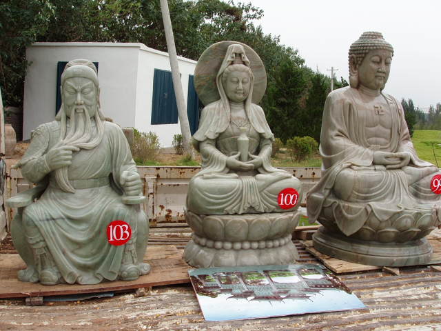 寺庙宗教石雕系列,千手观音, 菩萨罗汉佛像等佛神雕像(多种造型、石材)