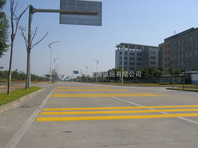 南安道路标线价格   晋江交通安全标线  石狮道路标线施工