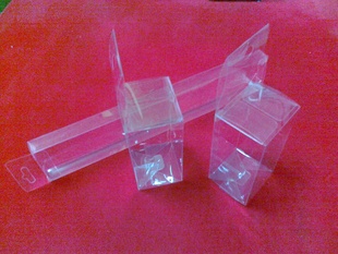 供应定制 PVC-PET透明折盒