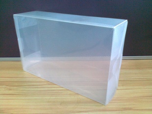 PP/PVC/PET透明印刷折盒胶盒