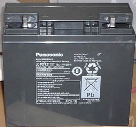 Panasonic_LC-PA1212 12V12AH 20HR松下阀控式铅酸蓄电池