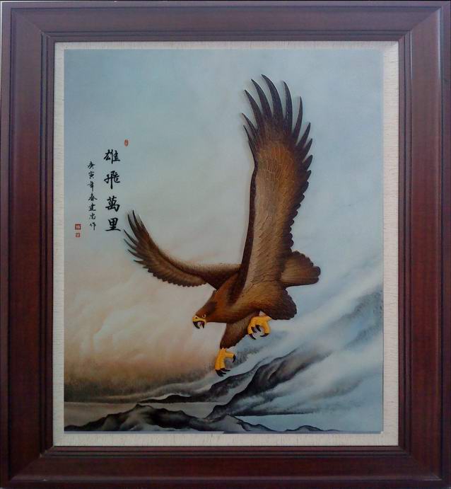 供应景德镇陶瓷瓷板画，工艺大师瓷板画，瓷板画生产厂家