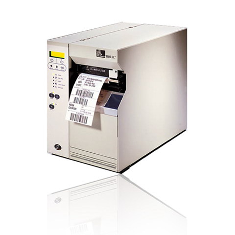 Zebra斑马105SL条码机打印机吊牌标签条码不干胶标签机
