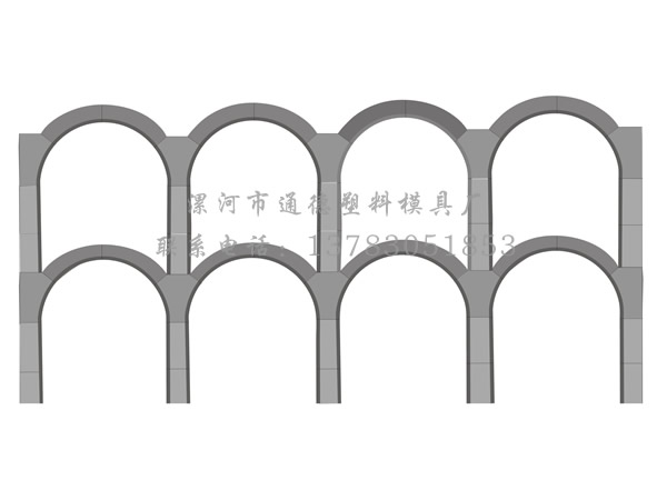 河南省通德塑料模具厂供应商登高速 拱形骨架塑料模具