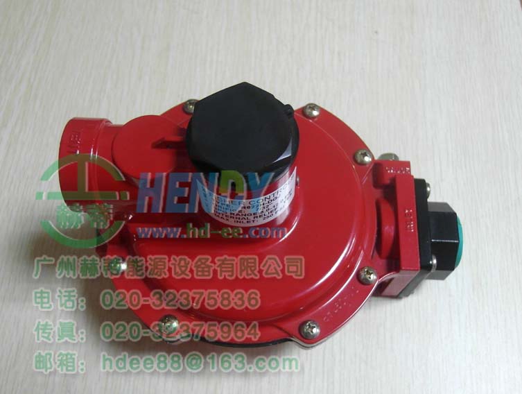 美国费希尔R622H-DGJ红色调压器