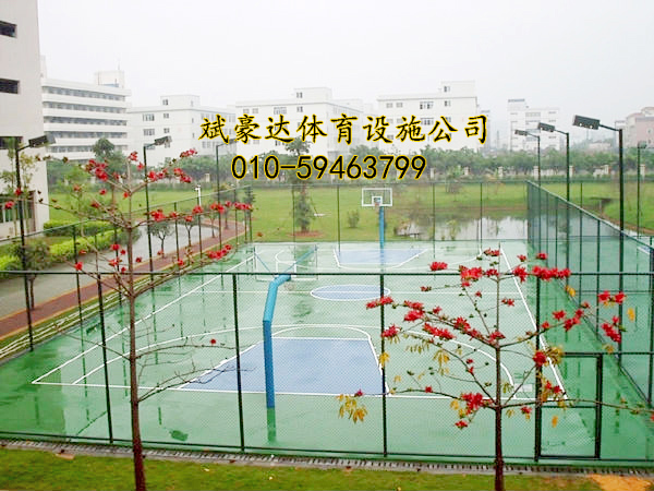 篮球场专用围网，篮球场围网材料，篮球场包塑围网