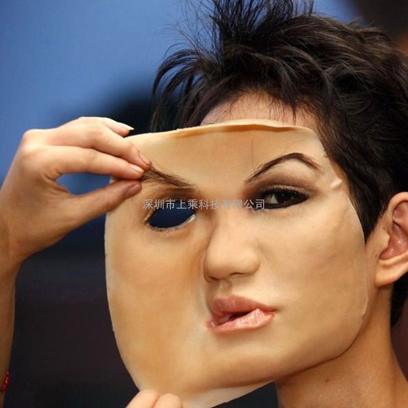 人皮面具模型模具硅胶